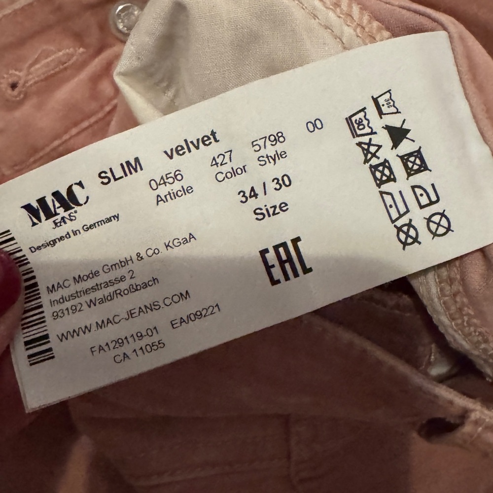 MAC Jeans - Pink Velvet - Picture 3 of 4